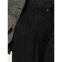 Dolce & Gabbana Black Trousers - Tailored Trousers Women