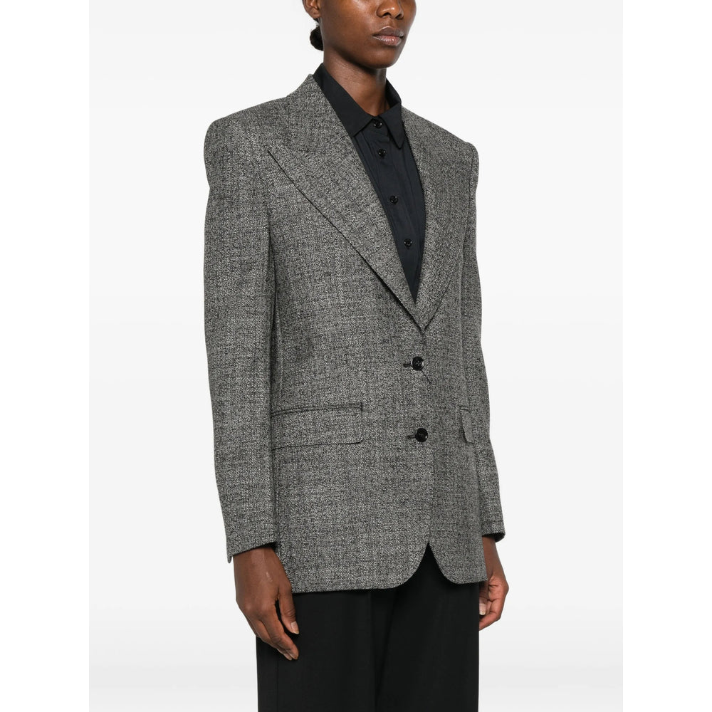 Dolce & Gabbana Grey Jackets - Blazers Women