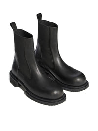 Rick Owens Rick Owens Women Bogun Black Leather Boots