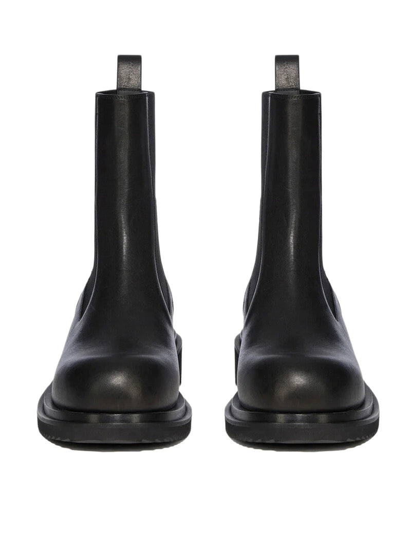 Rick Owens Rick Owens Women Bogun Black Leather Boots