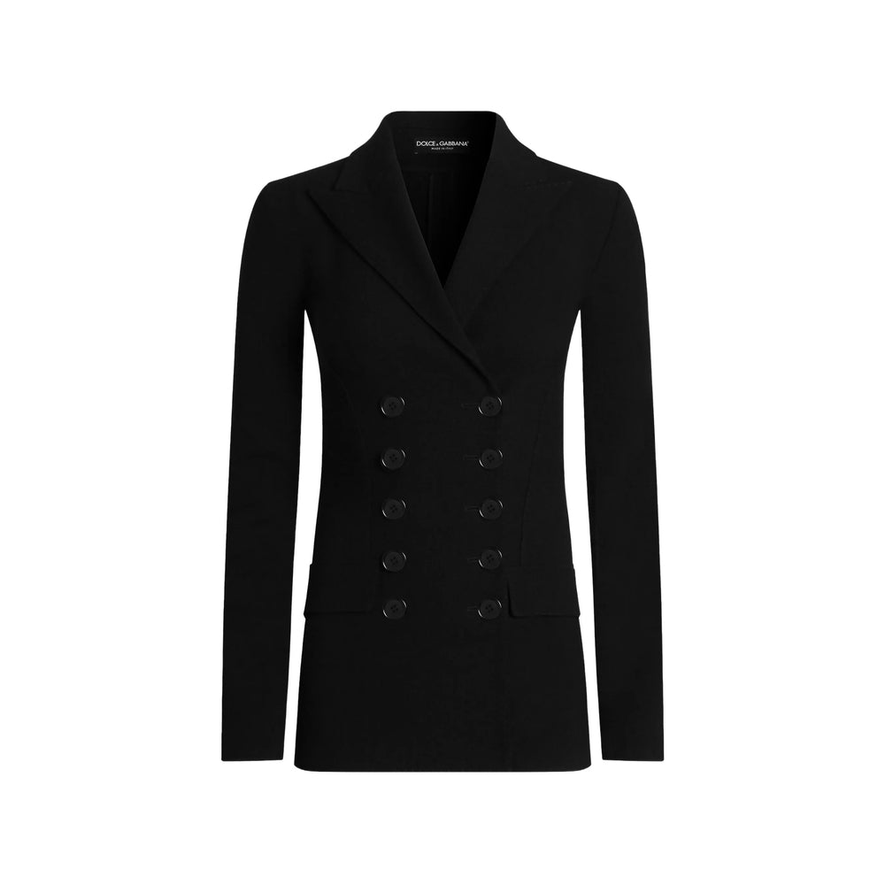 Dolce & Gabbana Black Jackets - Blazers Women