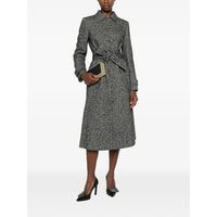 Dolce & Gabbana Grey Coats - Single Breasted Coats Women