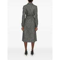 Dolce & Gabbana Grey Coats - Single Breasted Coats Women
