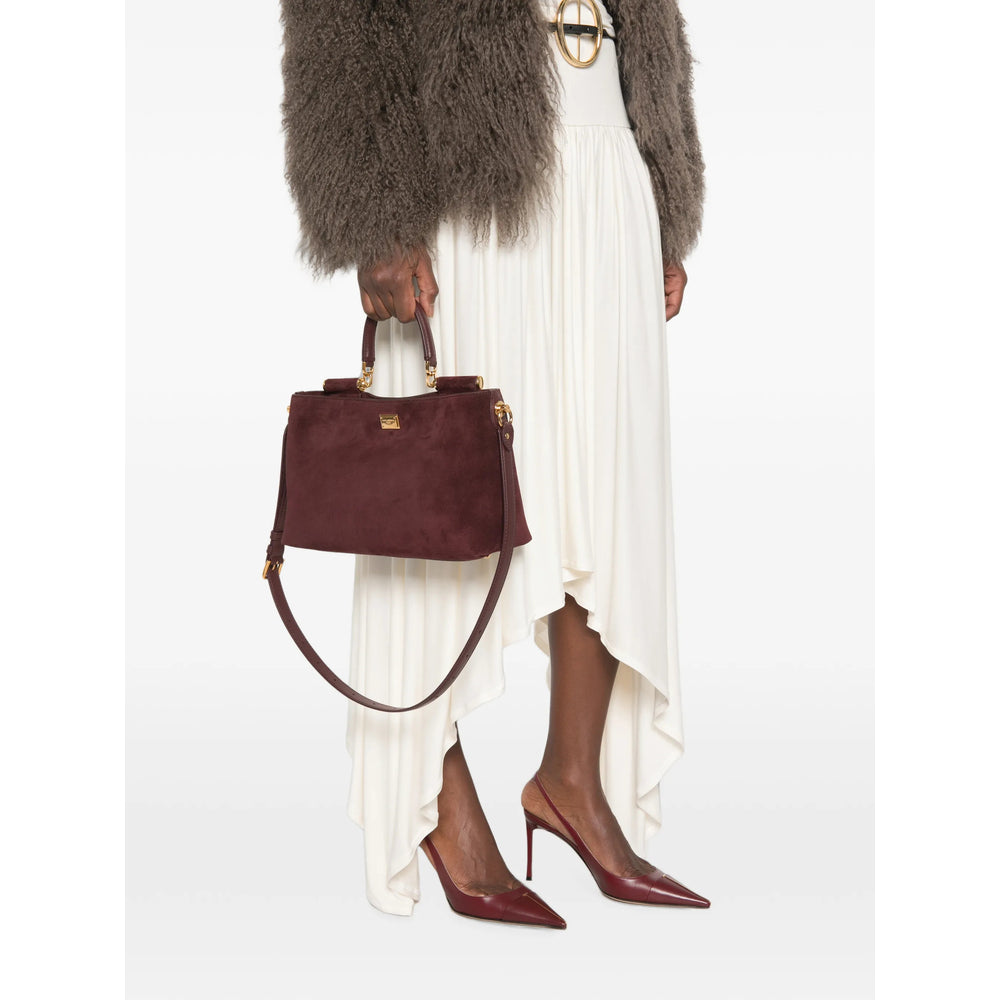 Dolce & Gabbana Red Tote Bags Women