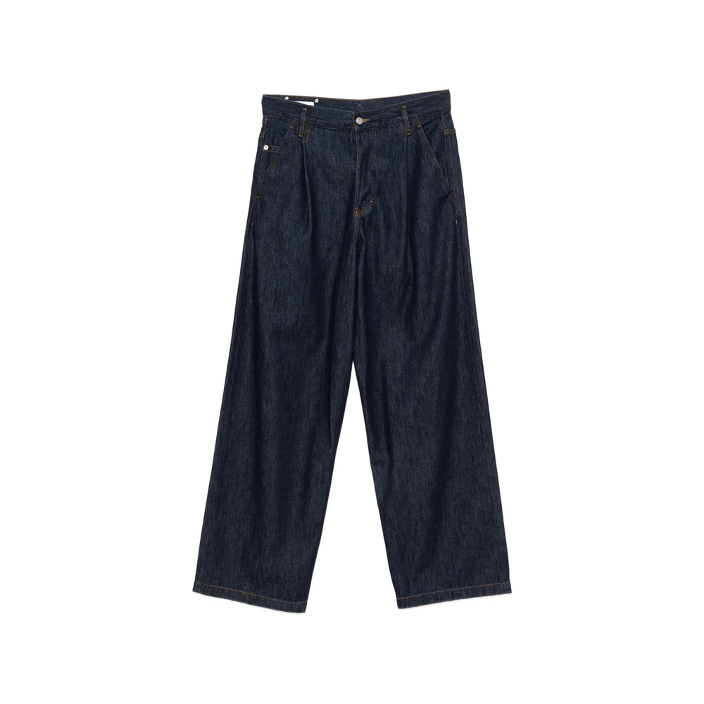 Dries Van Noten Dries Van Noten Blue Denim - Wide-Leg Jeans Men