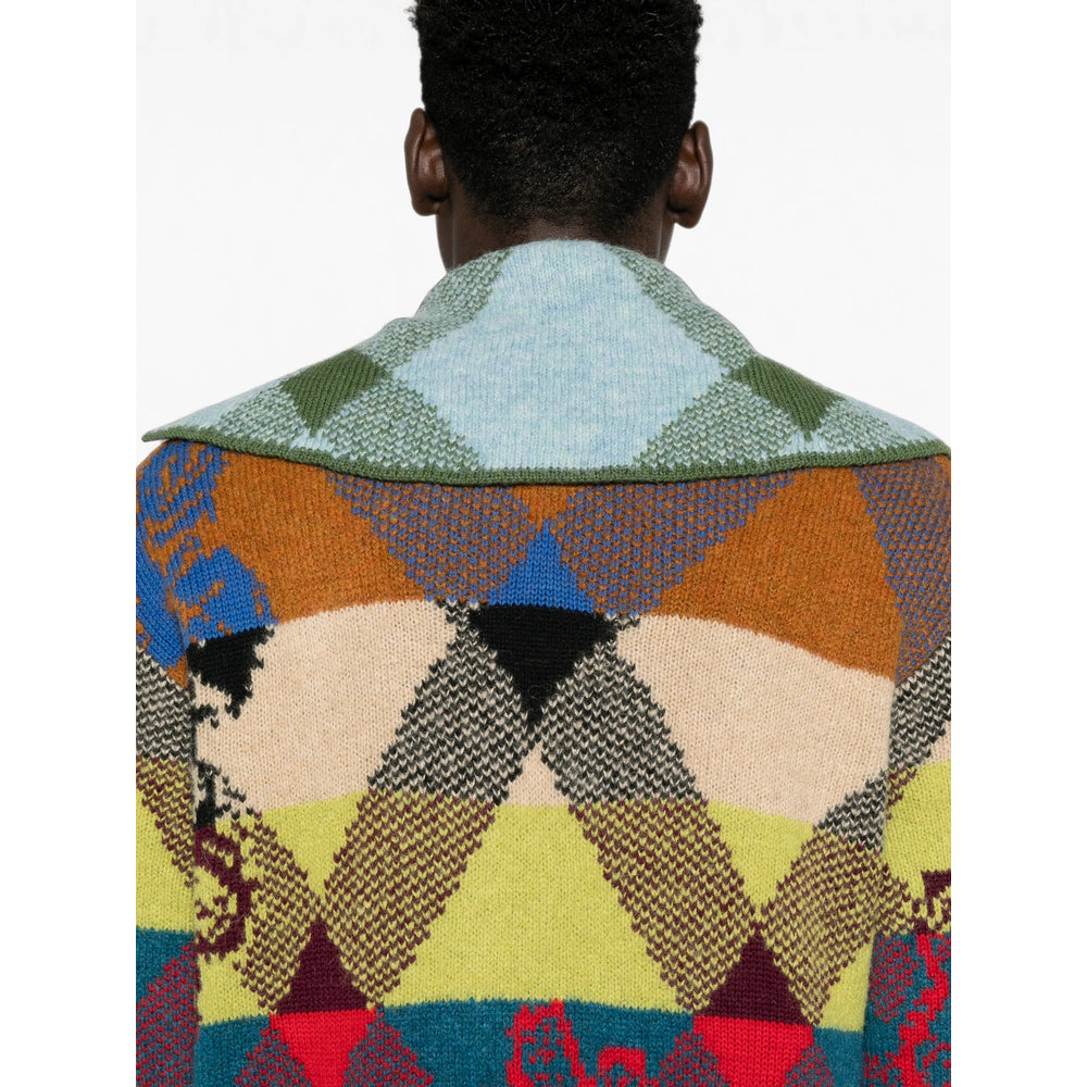 Dries Van Noten Blue Coats - Peacoats Men