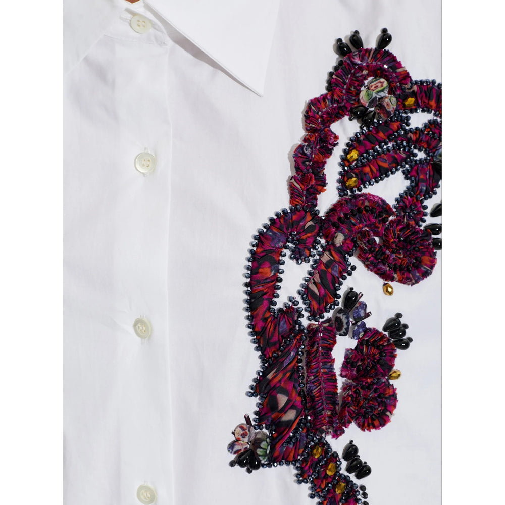 Dries Van Noten Dries Van Noten White Tops - Shirts Women