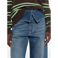 Dries Van Noten Dries Van Noten Blue Denim - Wide-Leg Jeans Women