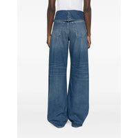 Dries Van Noten Dries Van Noten Blue Denim - Wide-Leg Jeans Women