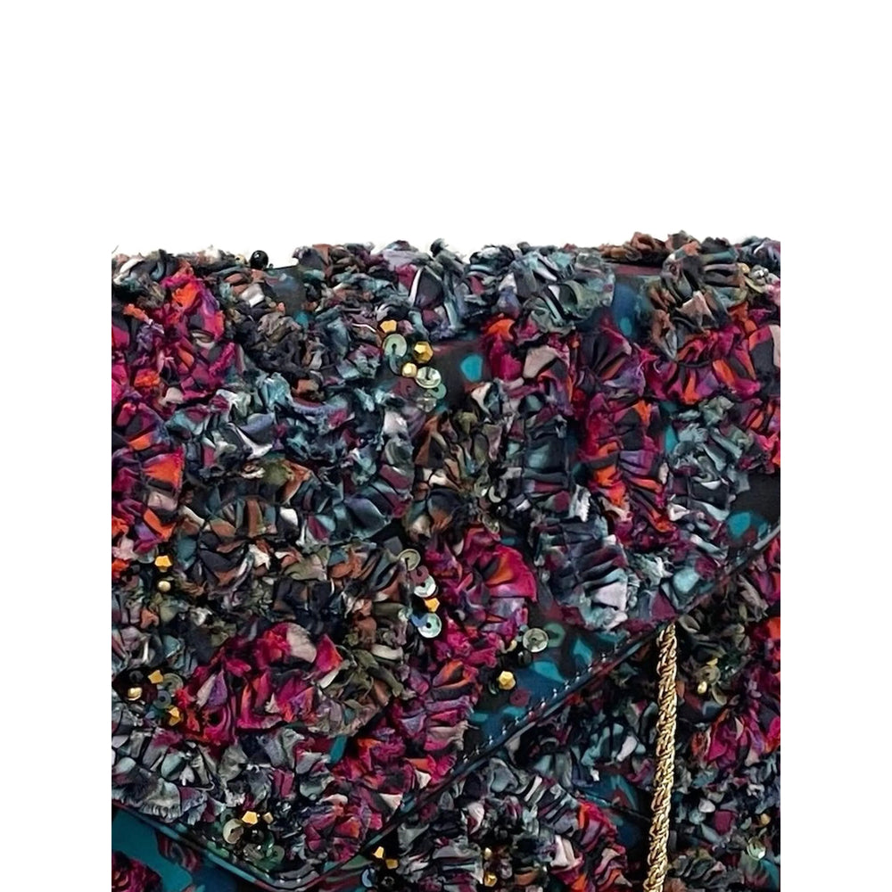 Dries Van Noten Dries Van Noten Blue Clutch Bags Women