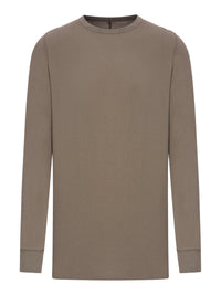 Rick Owens Men Long-Sleeved Cotton Jersey T-Shirt