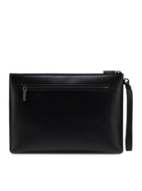 Christian Louboutin Men Kosmica Smooth Calfskin Clutch