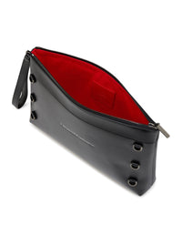 Christian Louboutin Men Kosmica Smooth Calfskin Clutch