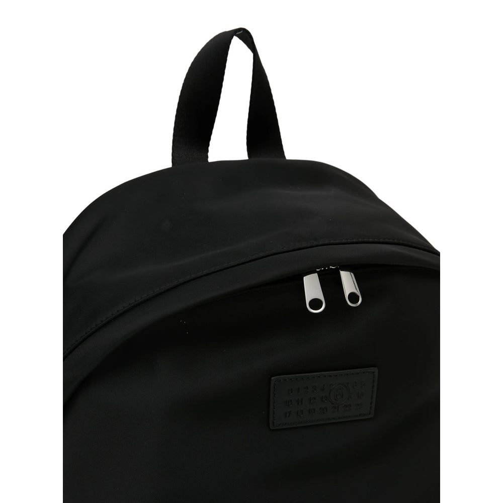 Mm6 Maison Margiela Mm6 Maison Margiela Black Backpacks Men