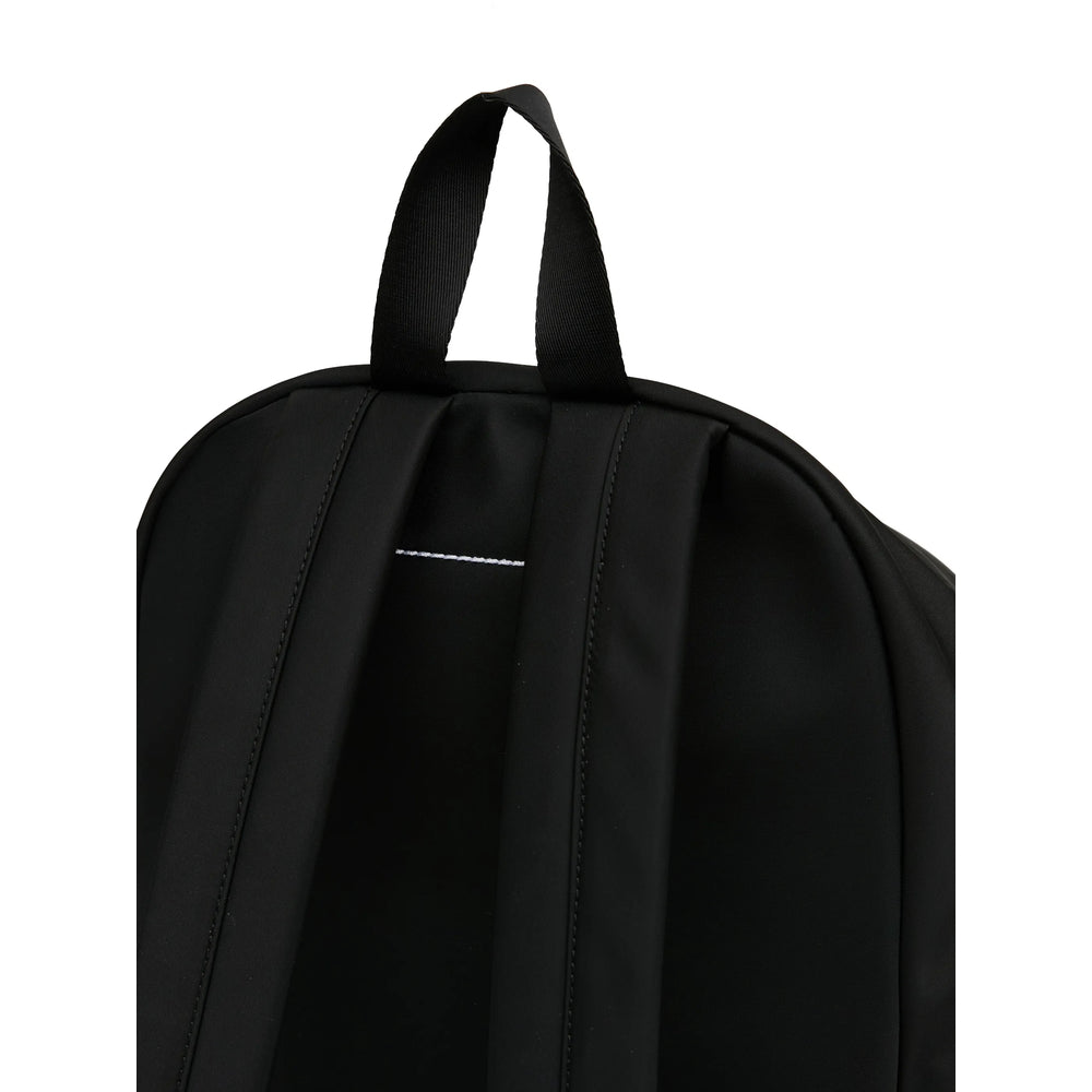 Mm6 Maison Margiela Mm6 Maison Margiela Black Backpacks Men