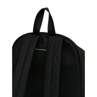 Mm6 Maison Margiela Mm6 Maison Margiela Black Backpacks Men
