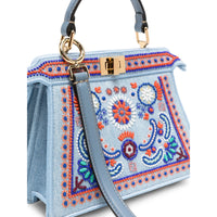 Fendi Blue Tote Bags Women