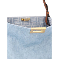 Fendi Blue Shoulder Bags Women