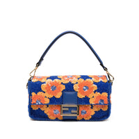 Fendi Blue Shoulder Bags Women