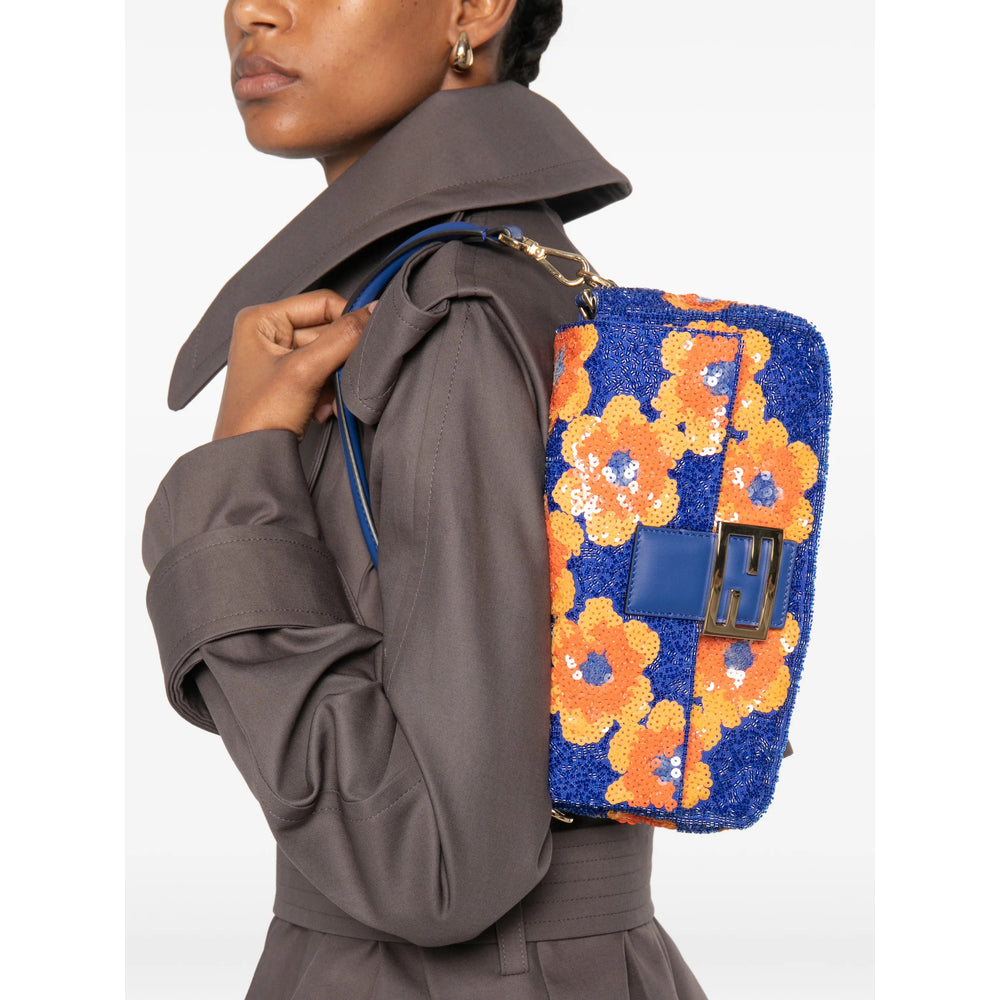 Fendi Blue Shoulder Bags Women