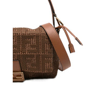 Fendi Brown Shoulder Bags Women