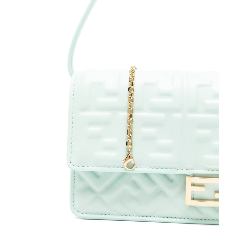 Fendi Green Shoulder Bags Women