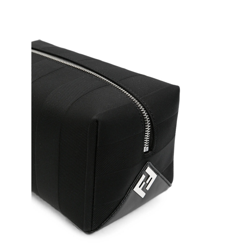 Fendi Black Wash Bags Men