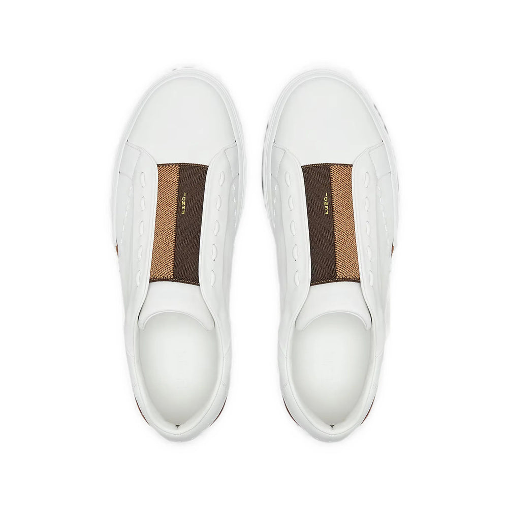 Fendi Fendi White Trainers - Slip-Ons Men