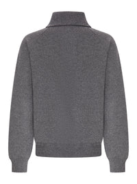 Prada Men Knitted Polo Shirt With Prada Logo