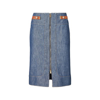 Fendi Blue Denim - Denim Skirts Women