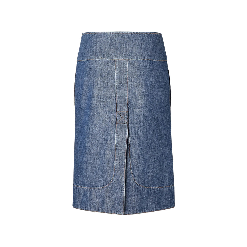 Fendi Blue Denim - Denim Skirts Women