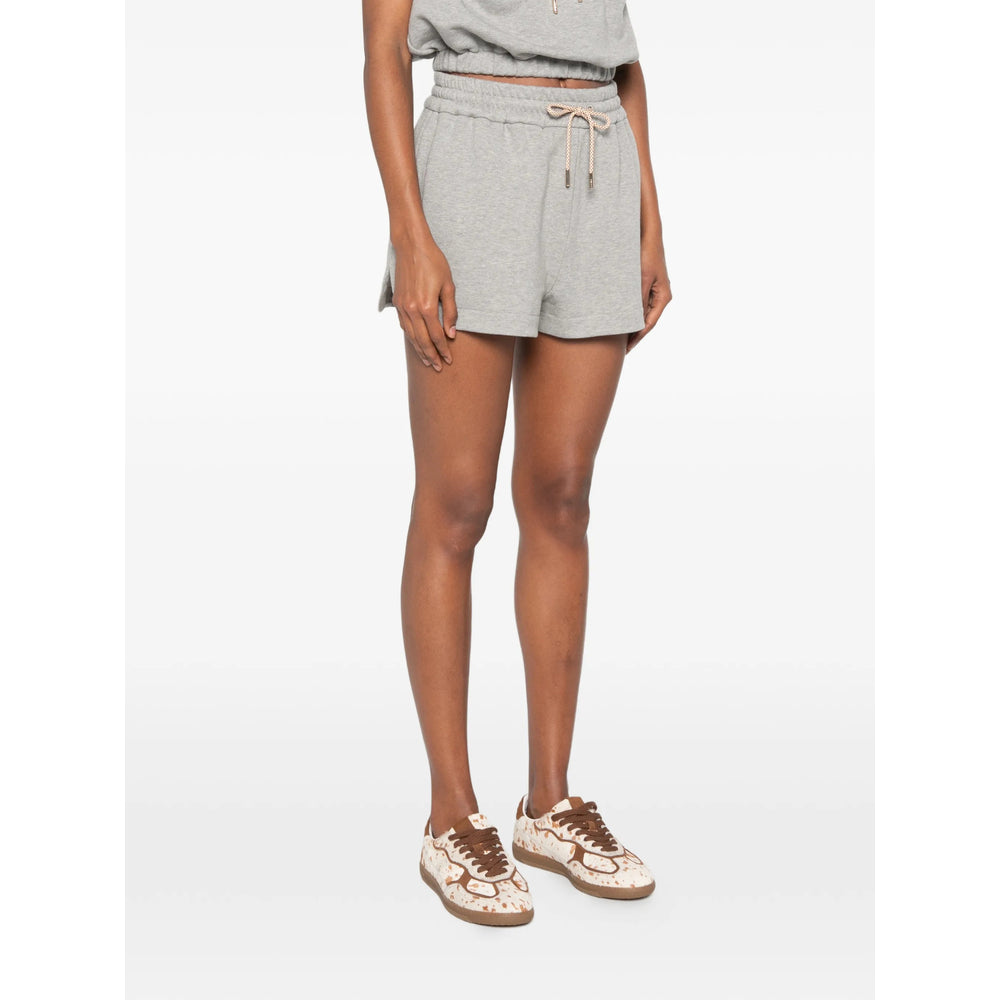 Fendi Fendi Grey Shorts - Mini Shorts Women