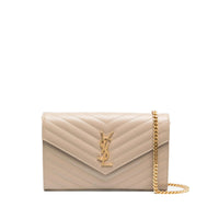 Saint Laurent Saint Laurent Neutrals Satchels & Cross Body Bags Women