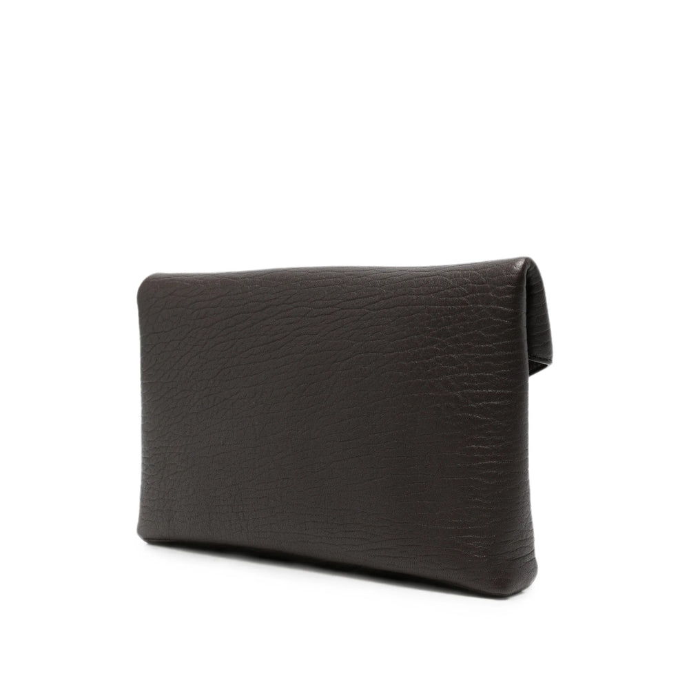 Saint Laurent Brown Clutch Bags Women