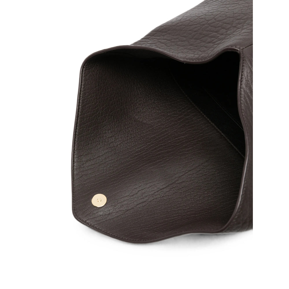 Saint Laurent Brown Clutch Bags Women