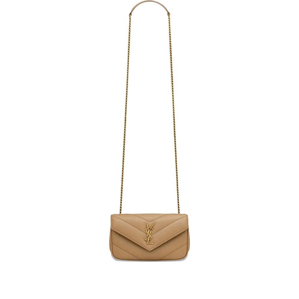 Saint Laurent Saint Laurent Neutrals Satchels & Cross Body Bags Women