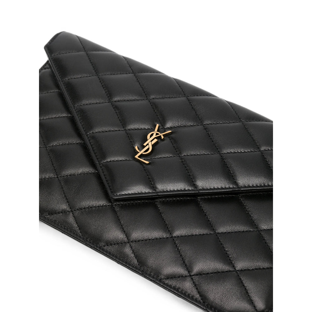 Saint Laurent Saint Laurent Black Clutch Bags Women