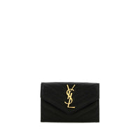 Saint Laurent Black Wallets & Purses Women