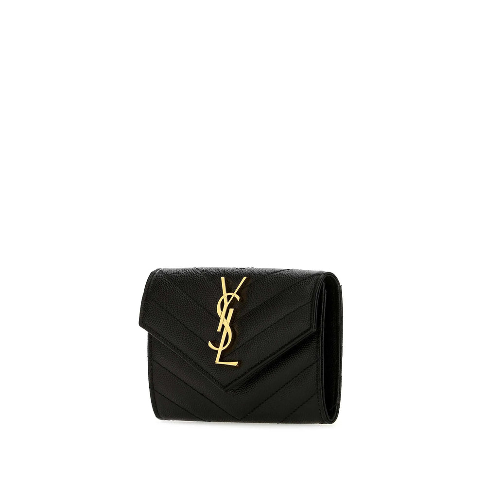 Saint Laurent Black Wallets & Purses Women