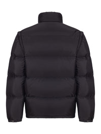 Prada Prada Men Padded Down Jacket With Triangular Logo
