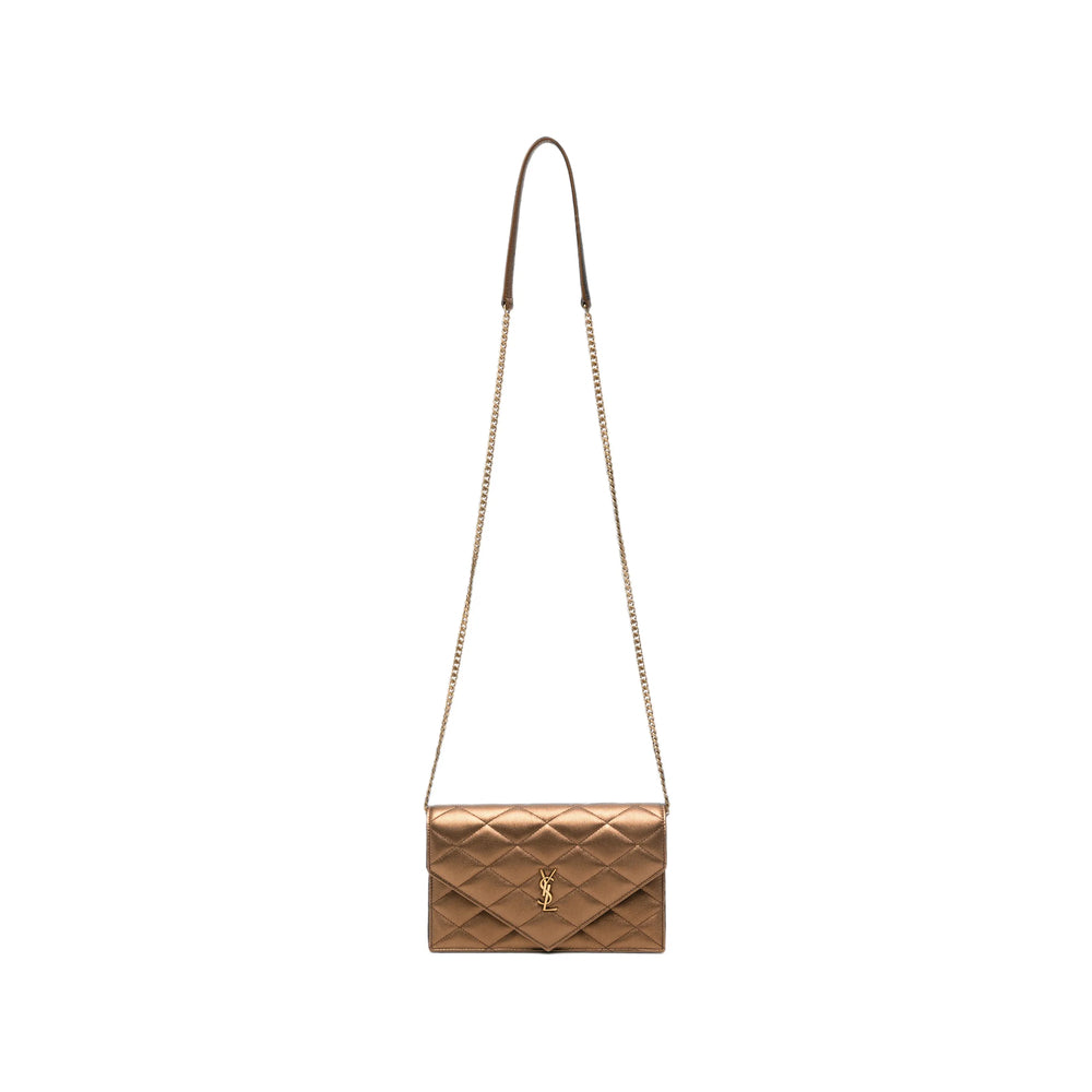 Saint Laurent Saint Laurent Brown Satchels & Cross Body Bags Women