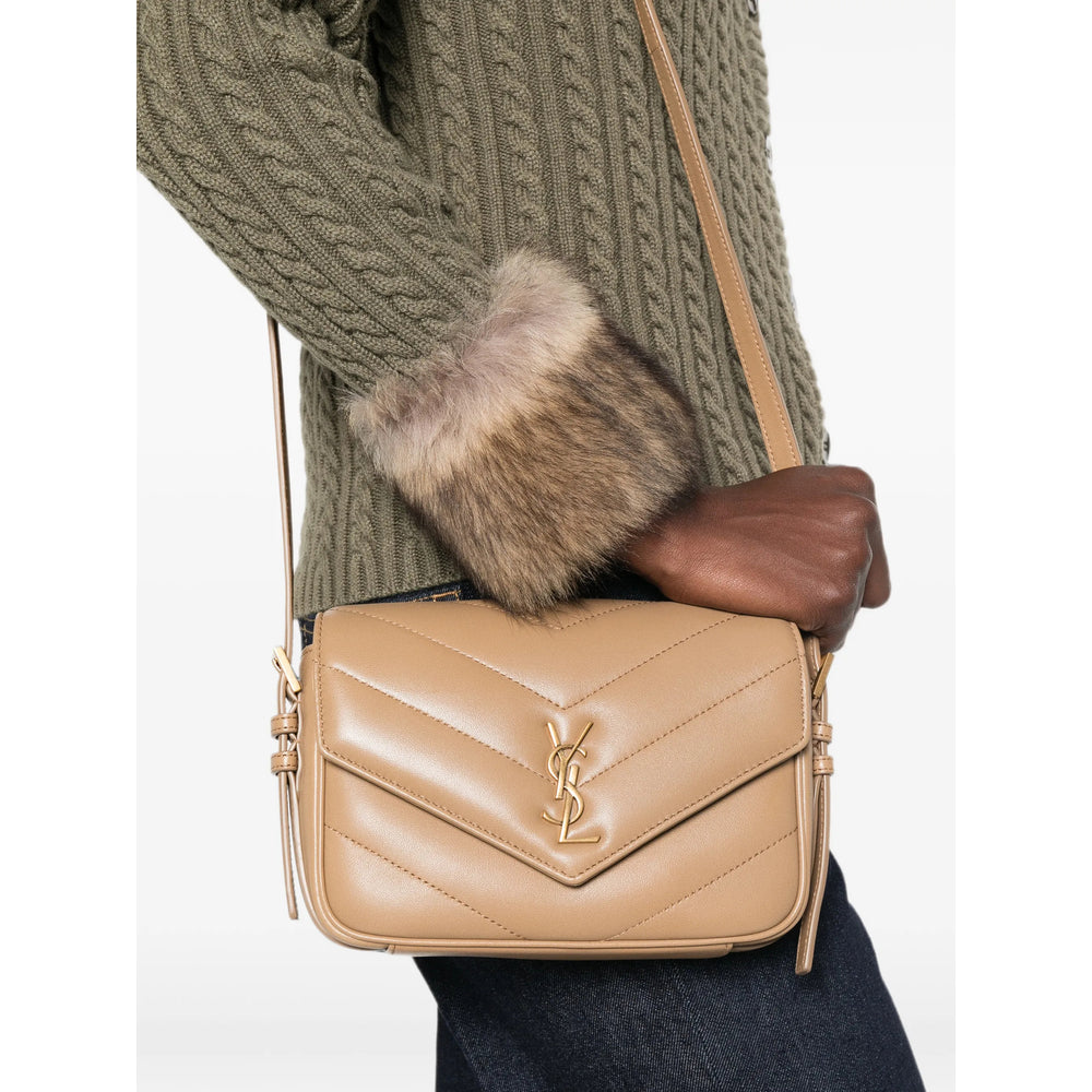 Saint Laurent Neutrals Satchels & Cross Body Bags Women