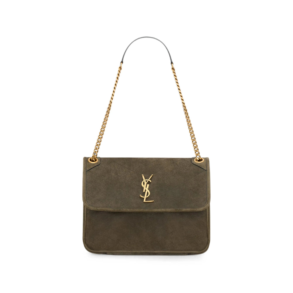 Saint Laurent Saint Laurent Green Shoulder Bags Women