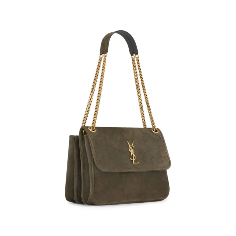 Saint Laurent Saint Laurent Green Shoulder Bags Women