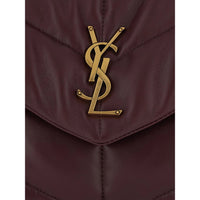 Saint Laurent Red Shoulder Bags Women