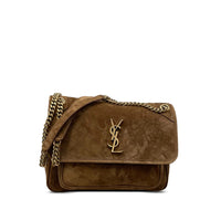 Saint Laurent Saint Laurent Brown Shoulder Bags Women