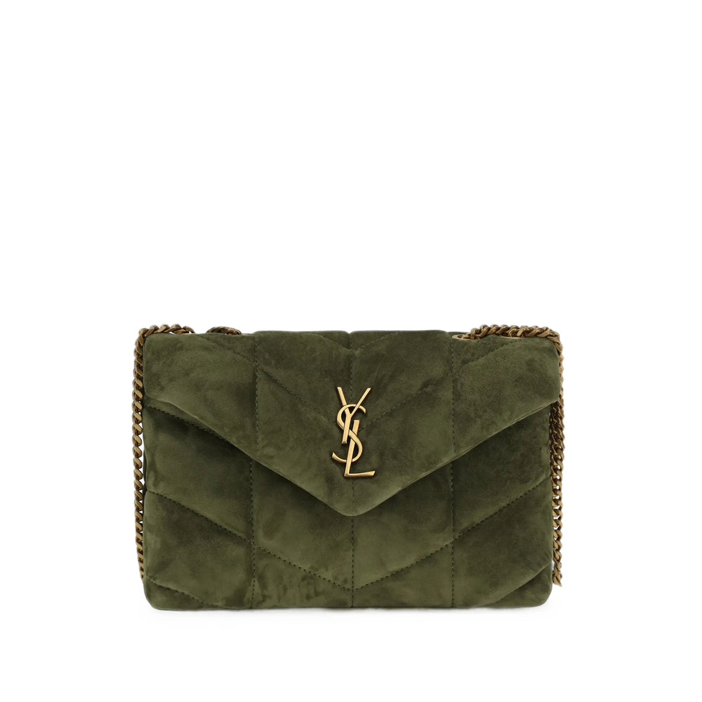 Saint Laurent Saint Laurent Green Shoulder Bags Women
