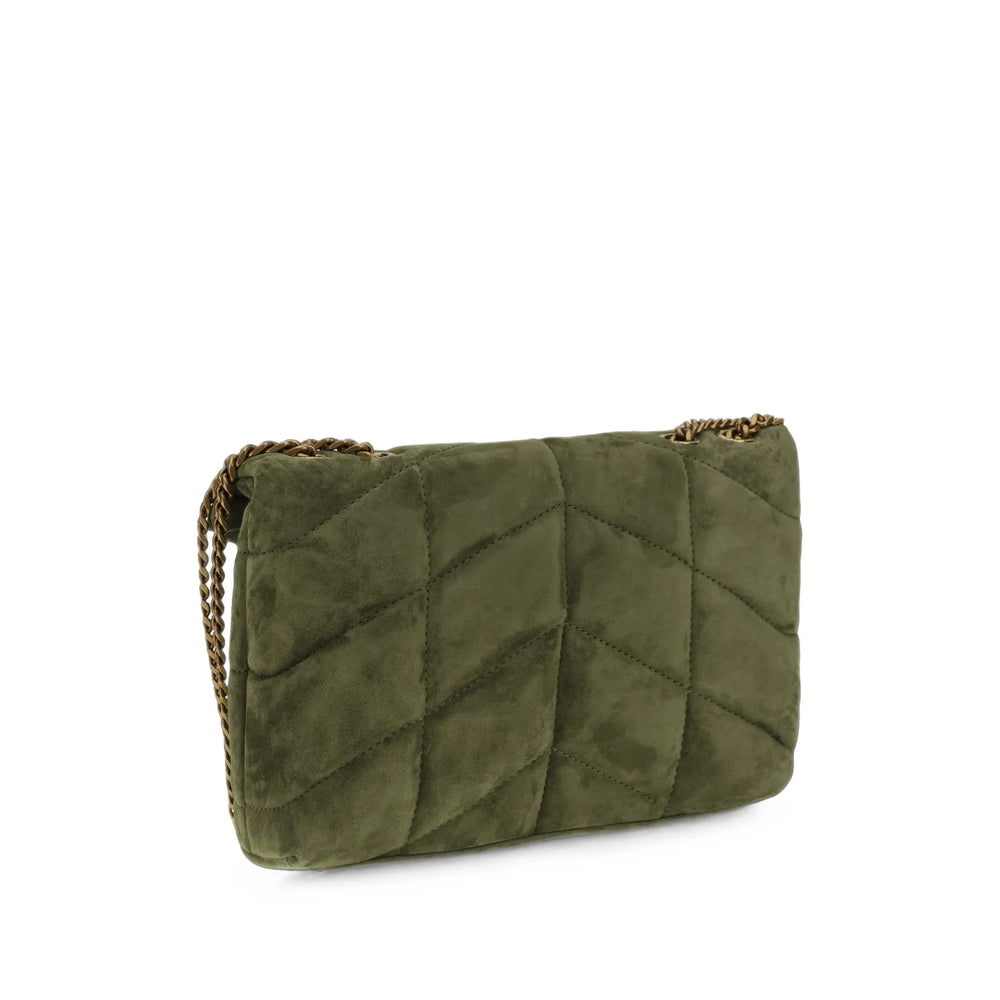 Saint Laurent Saint Laurent Green Shoulder Bags Women