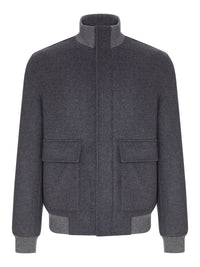 Brunello Cucinelli Men Wool And Cashmere Blouson