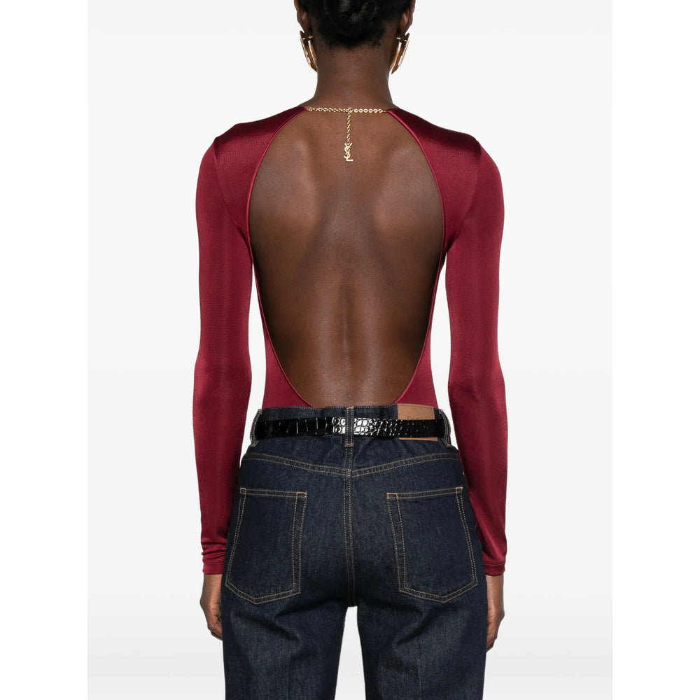 Saint Laurent Saint Laurent Red Tops - Blouses Women